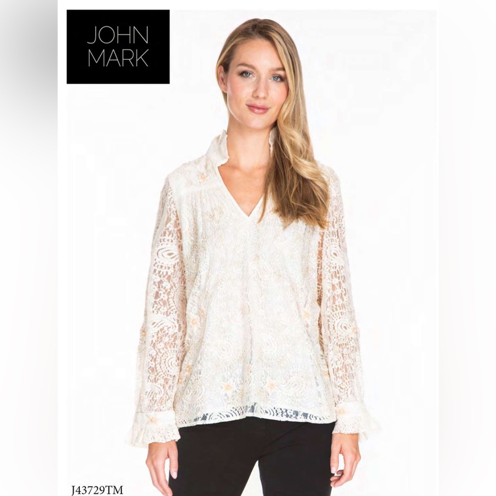 John Mark lace top